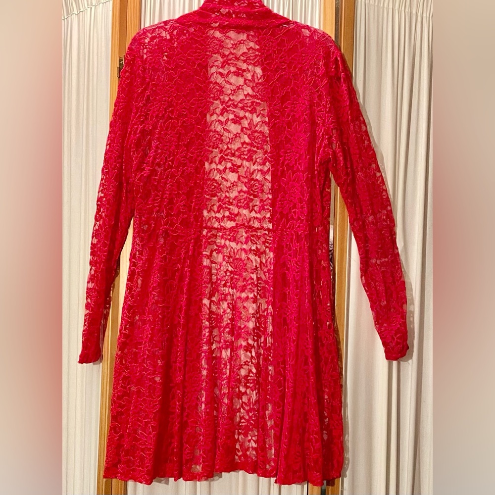 Beauty Red, lace jacket